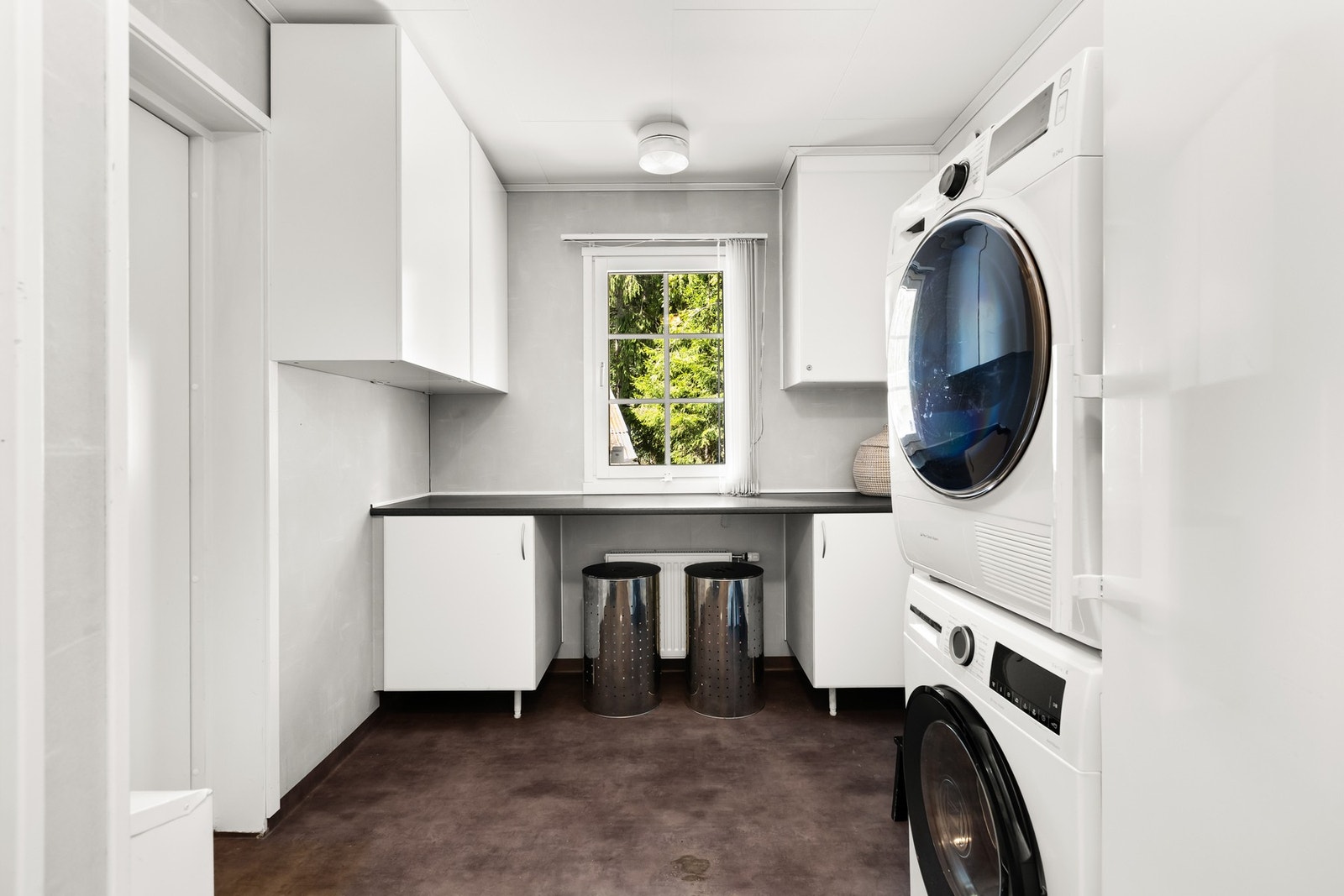 Praktisk vaskerom. Galleribilde