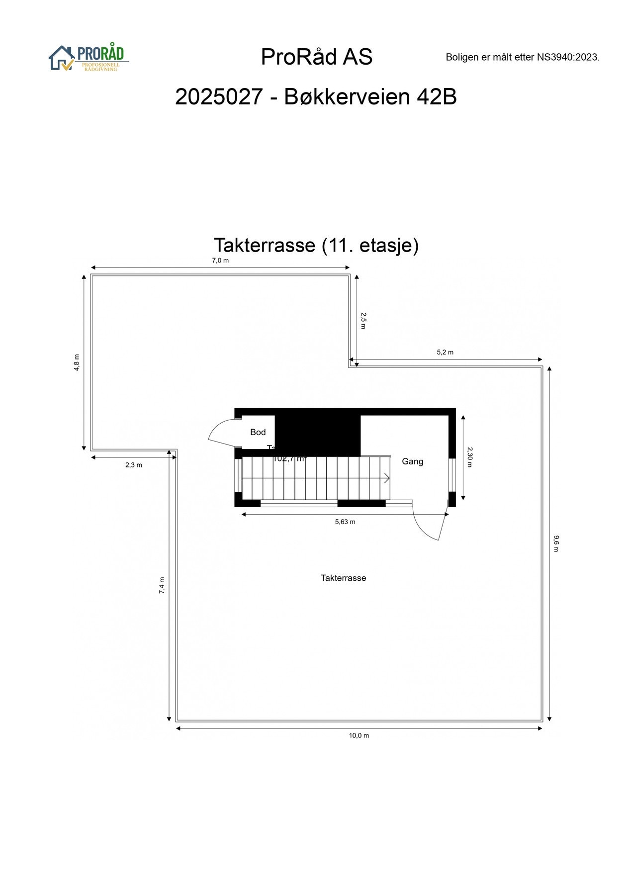 Plantegning. Galleribilde