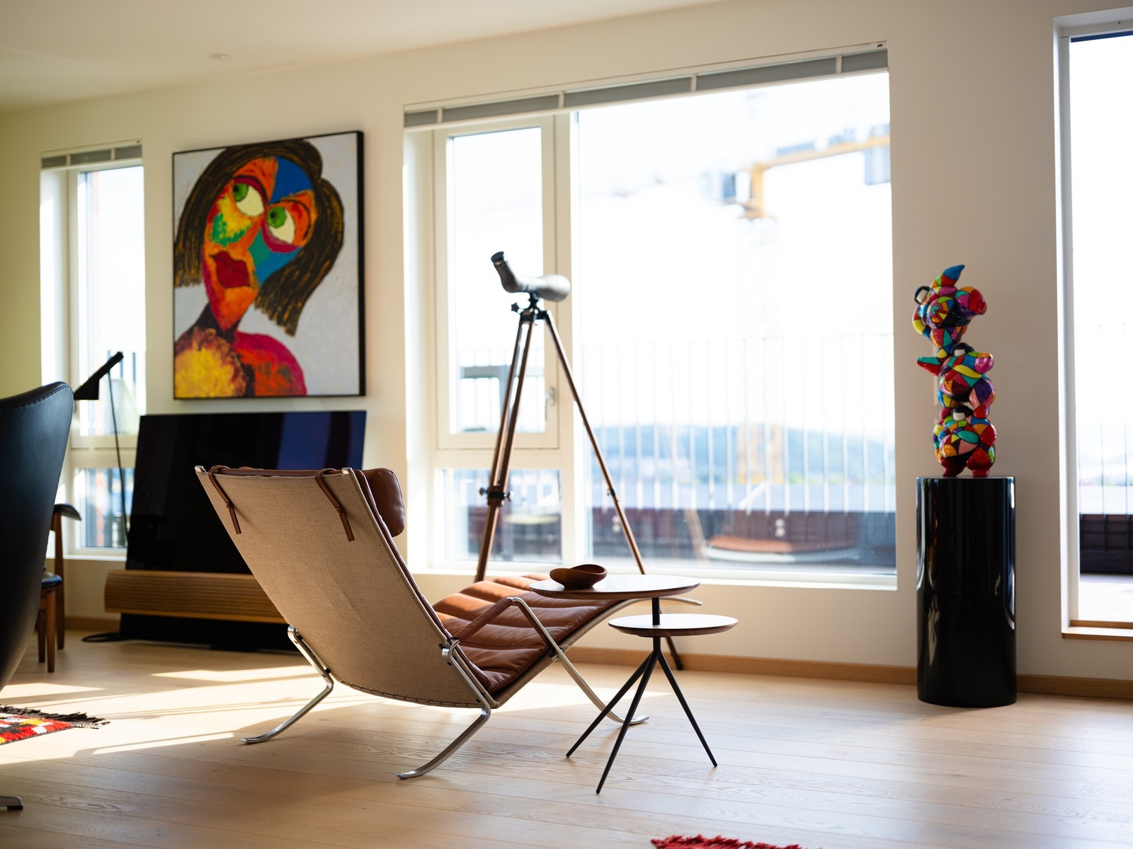 Alle utvendige vindusflater er med selvrensende glass. Galleribilde