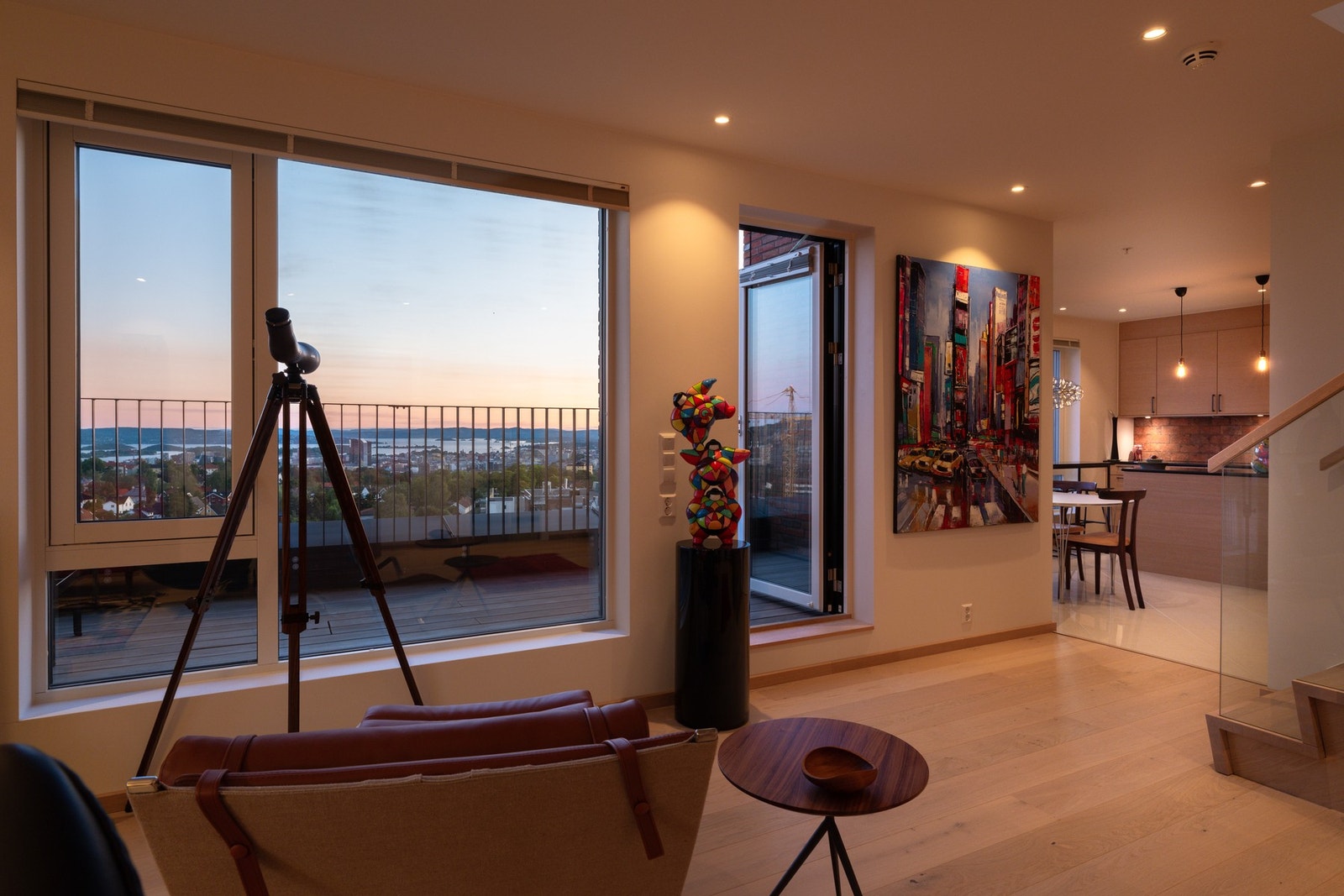 En unik penthouseleilighet på Hasle. Galleribilde