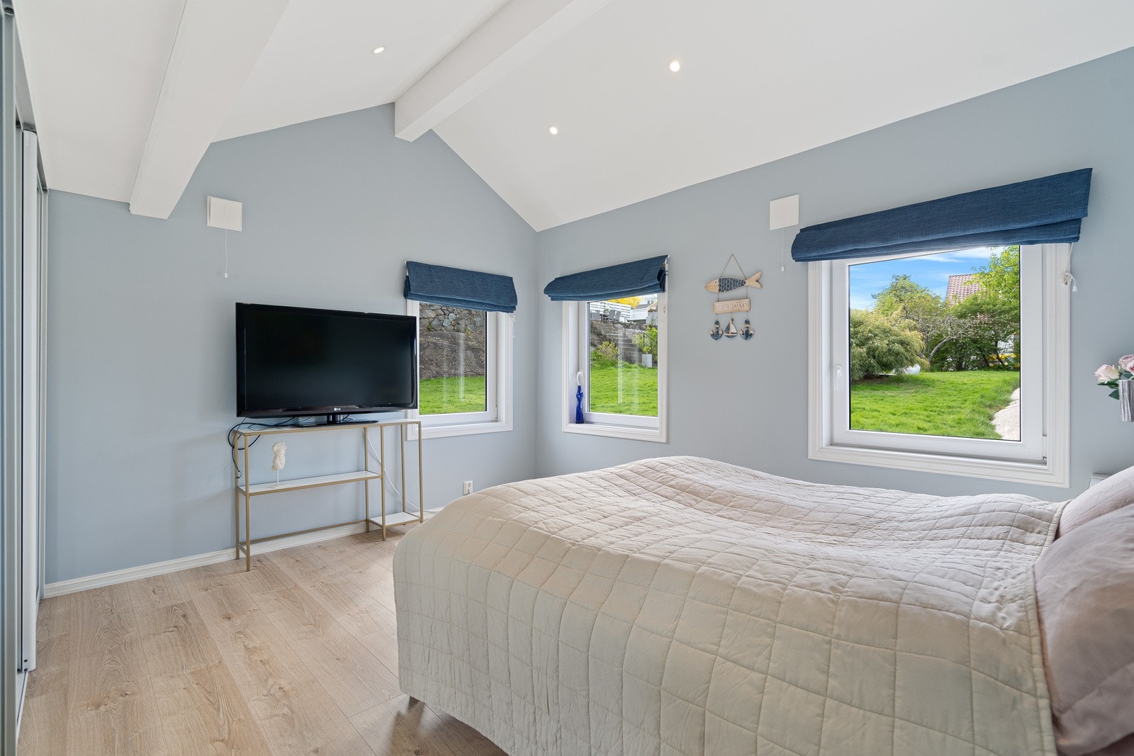 Soverom i strandhuset Galleribilde