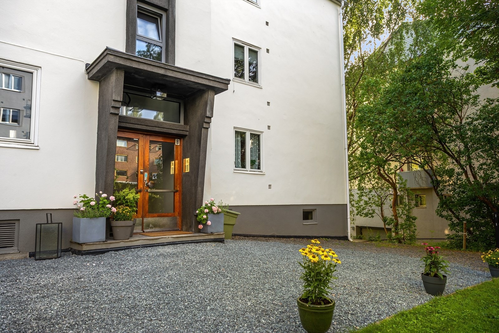 Inngangsparti Galleribilde