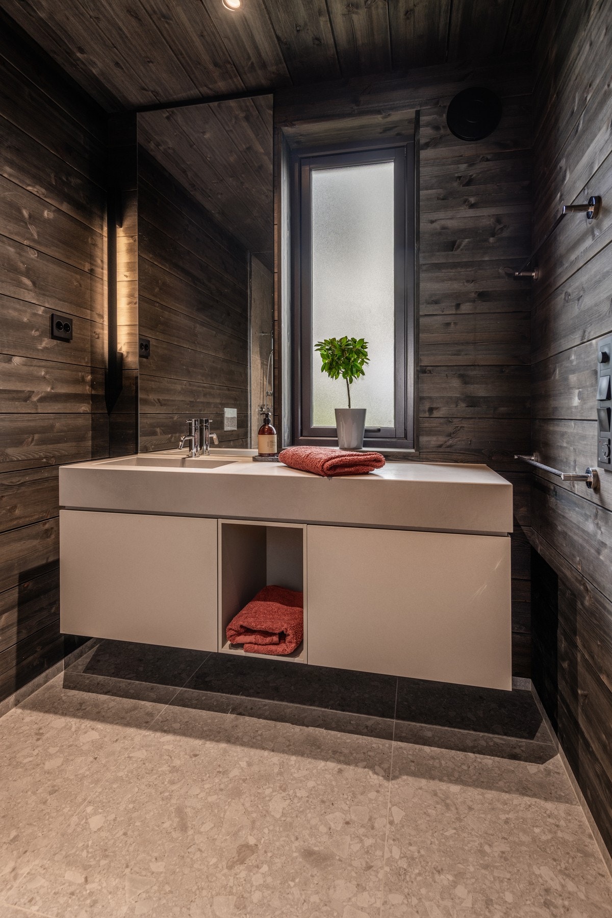 Badene har eksklusive preg og kvaliteten som Modulnova er kjent for Galleribilde