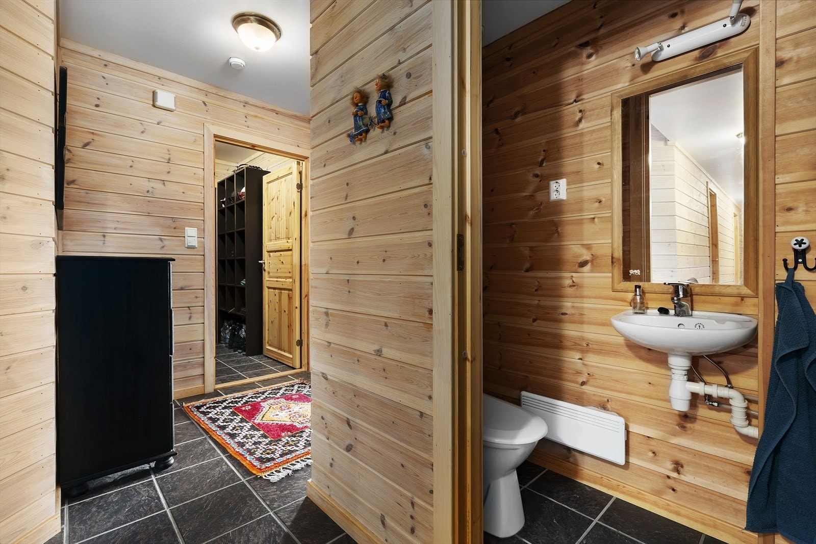 Toalettrom i gang Galleribilde