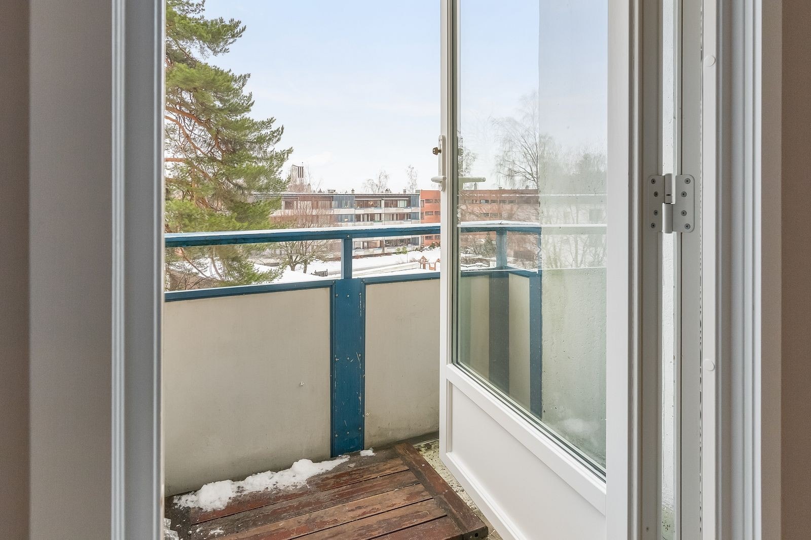 Balkong med utsikt Galleribilde