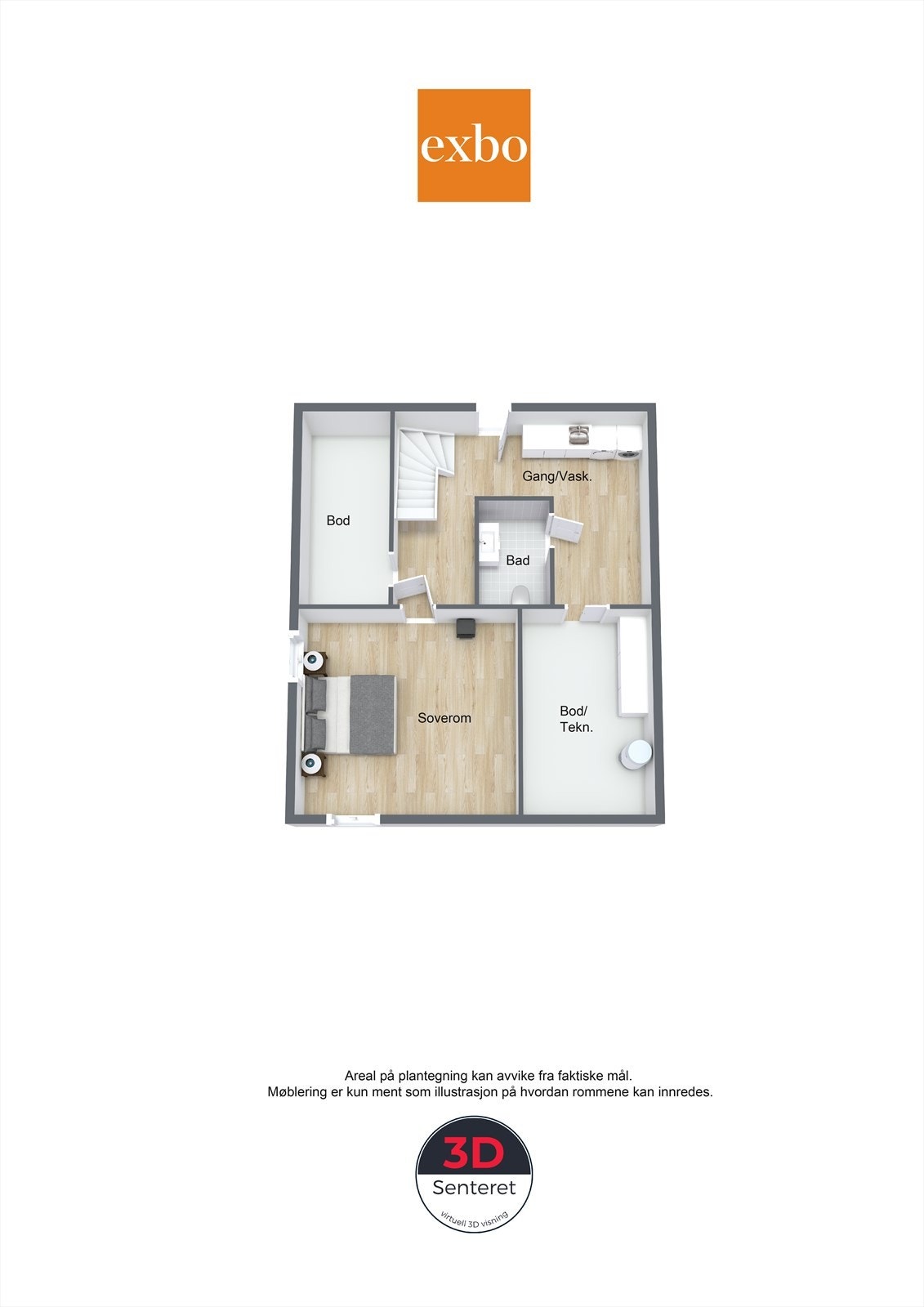 Plantegning kjeller Galleribilde