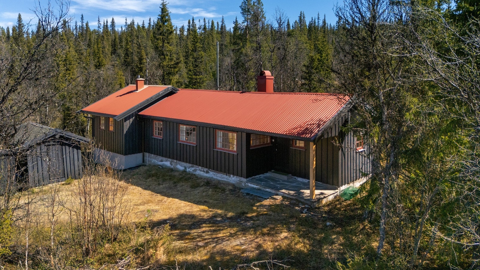 Eiendommen ligger fint til på vakre Vaset Galleribilde