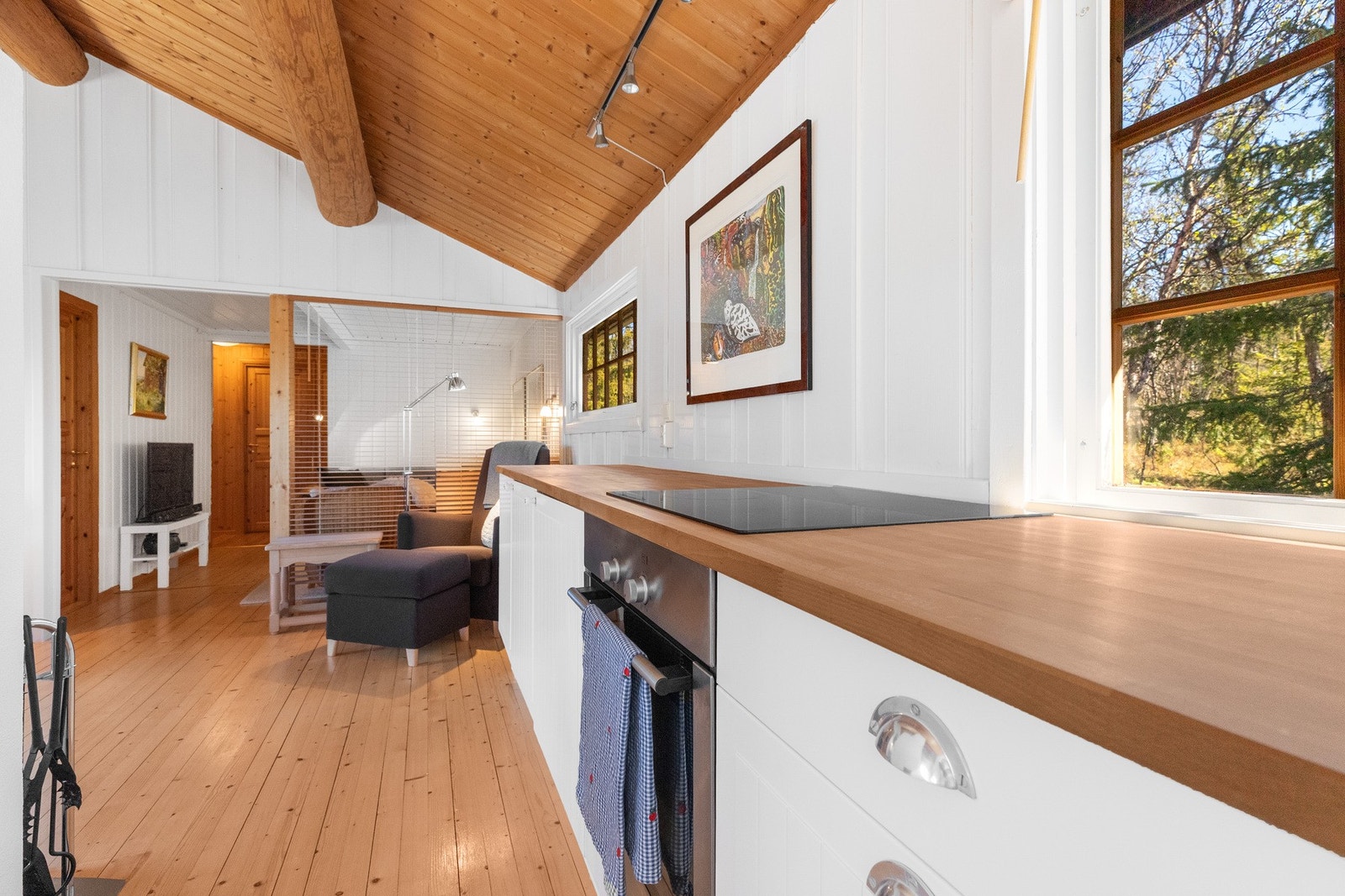 Integrert koketopp og komfyr Galleribilde