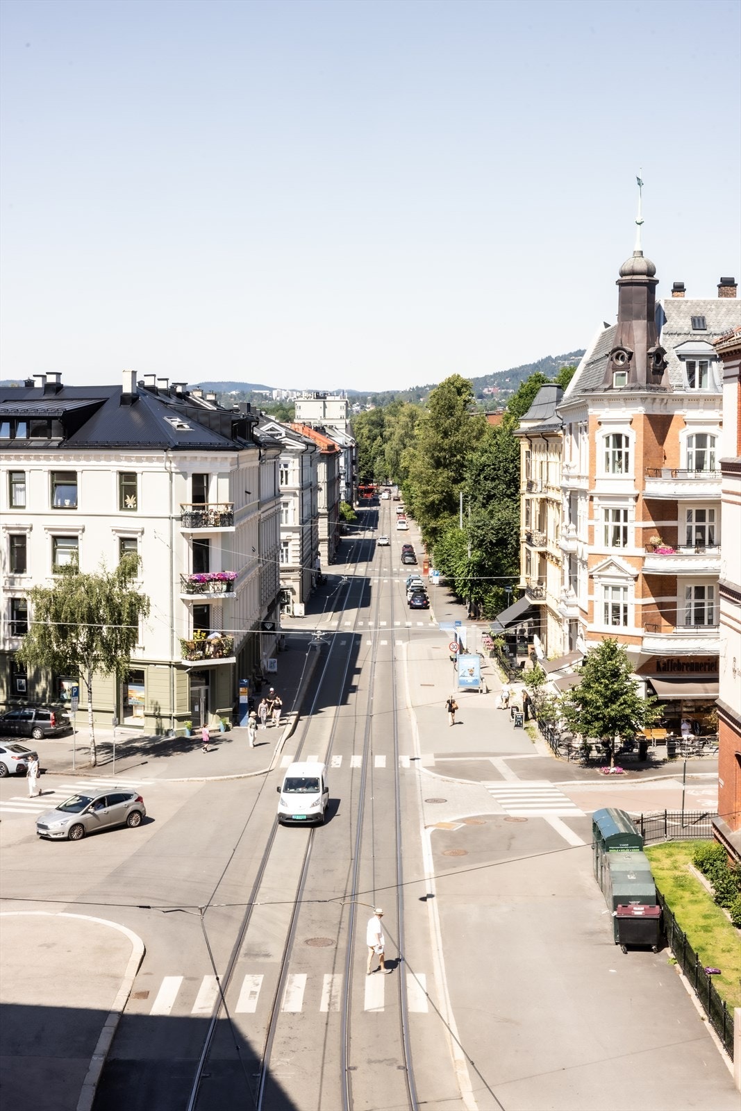 Hyggelig utsyn fra leiligheten. Galleribilde