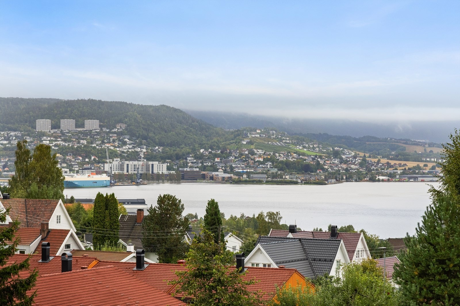 Fjordutsikt Galleribilde