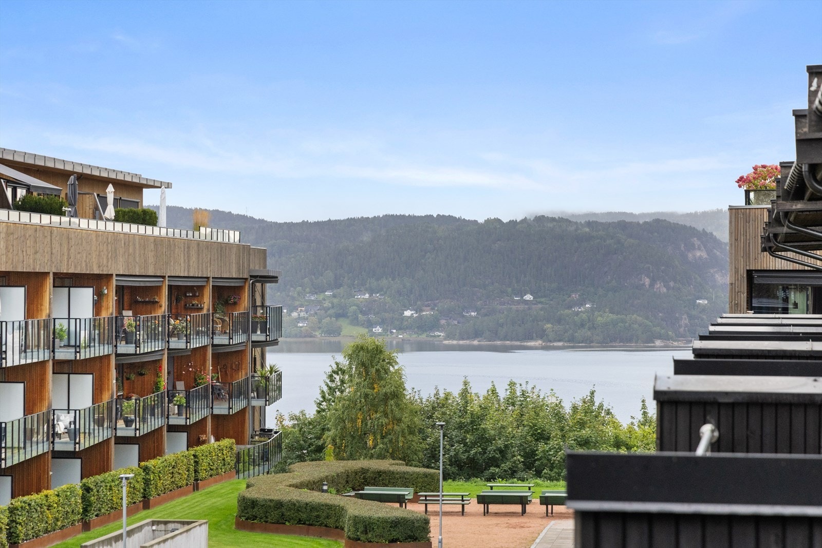 Fjordutsikt Galleribilde