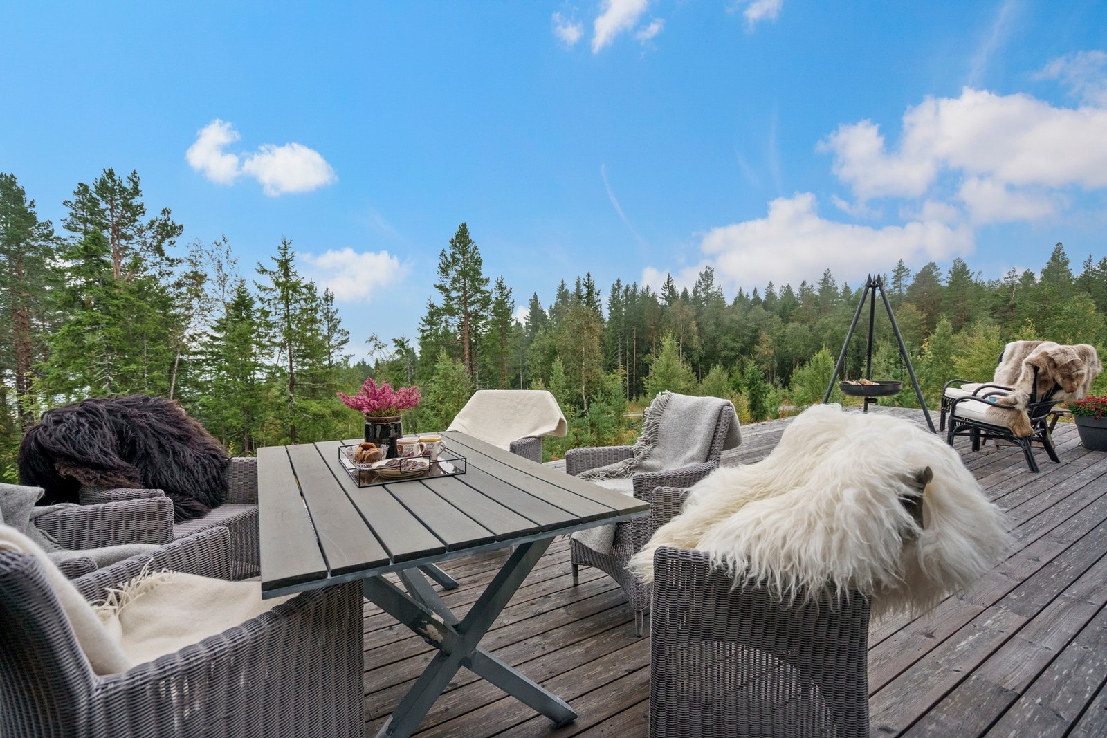 Her kan du nyte solrike dager med familie og venner. Galleribilde