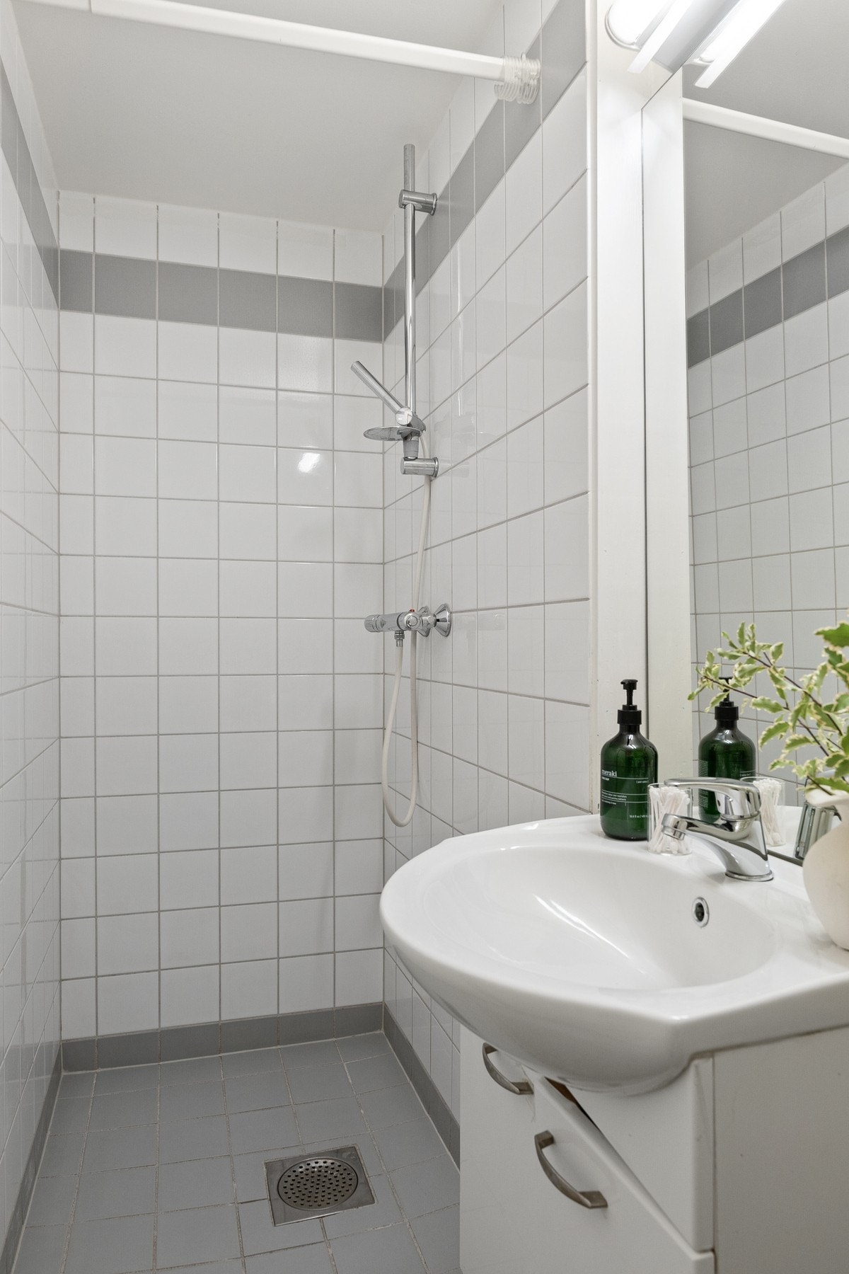 Badet har behagelige varmekabler i gulv. Galleribilde