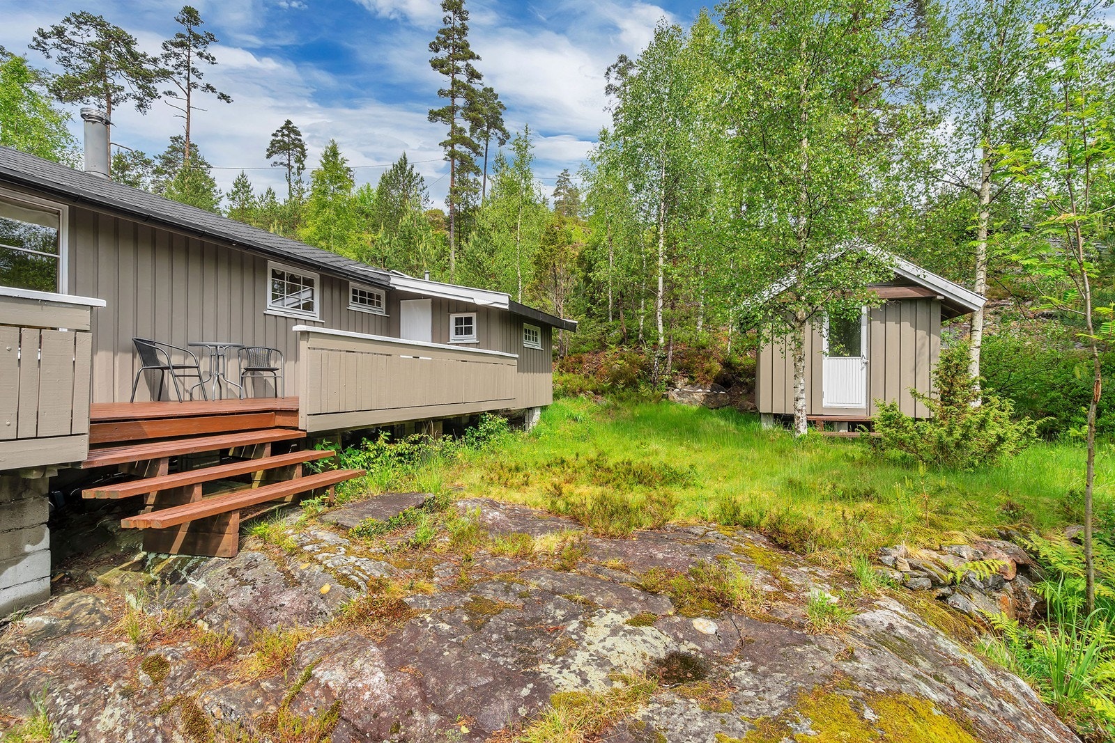 Nydelig uteområde Galleribilde