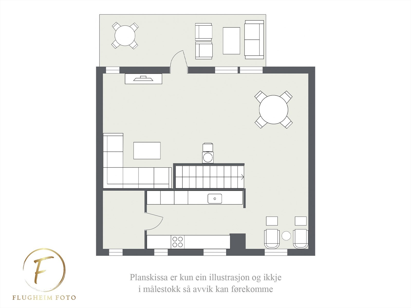 Planteikning - 2. Etasje Galleribilde