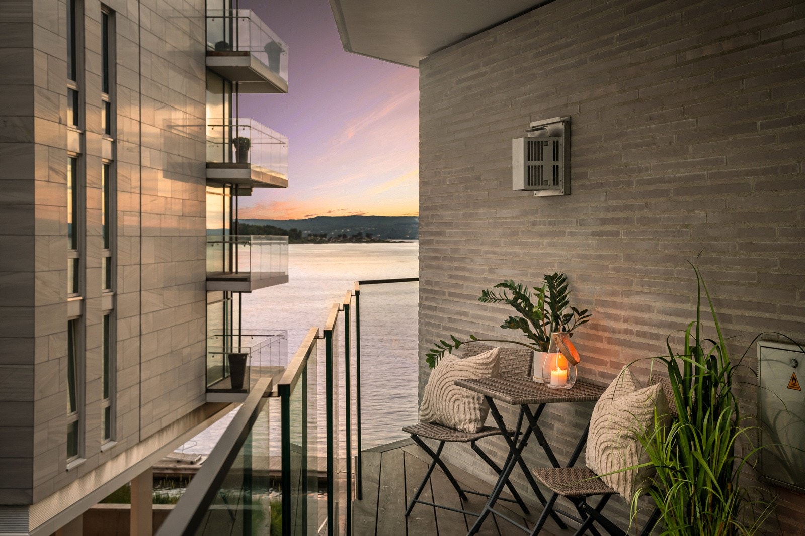 Også herfra kan den vakre fjordutsikten nytes. Galleribilde