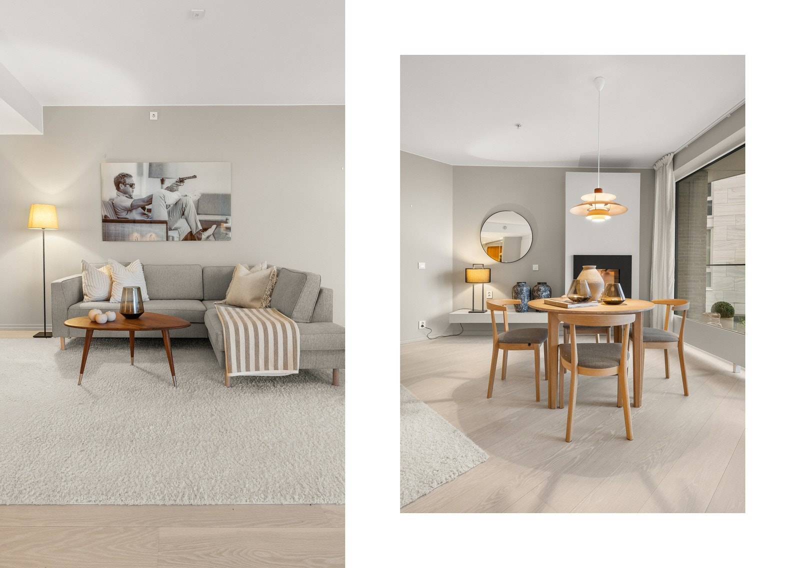 Kavringen Brygge 3 stue Galleribilde