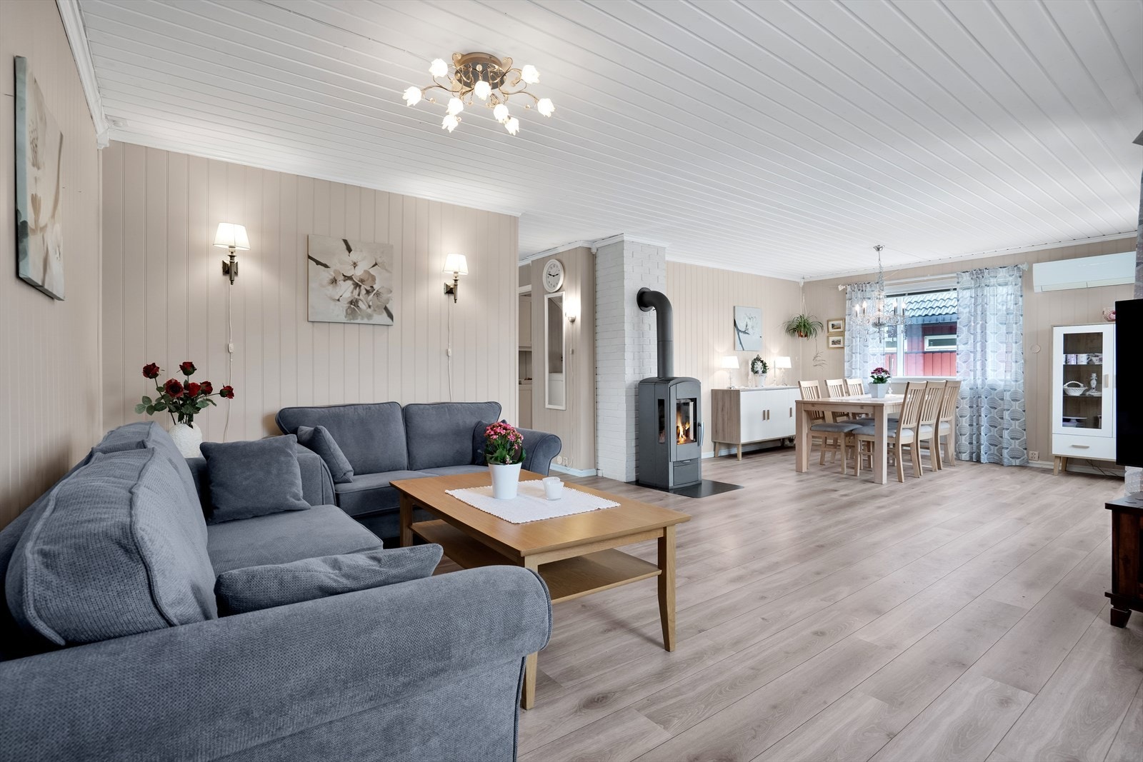 Det er også montert varmepumpe. Galleribilde