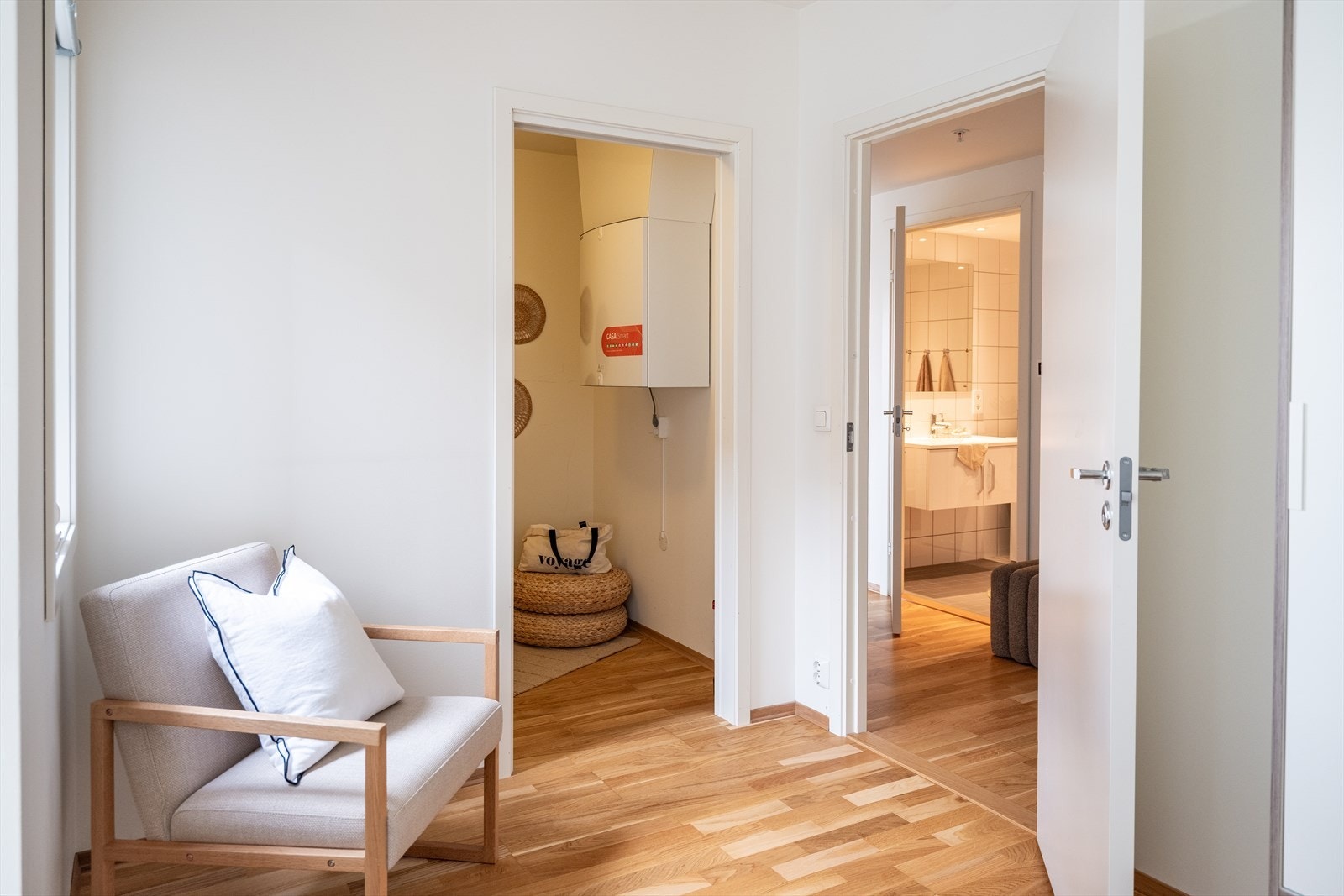 Fra soverommet har du direkte tilgang på innvendig bod. Galleribilde