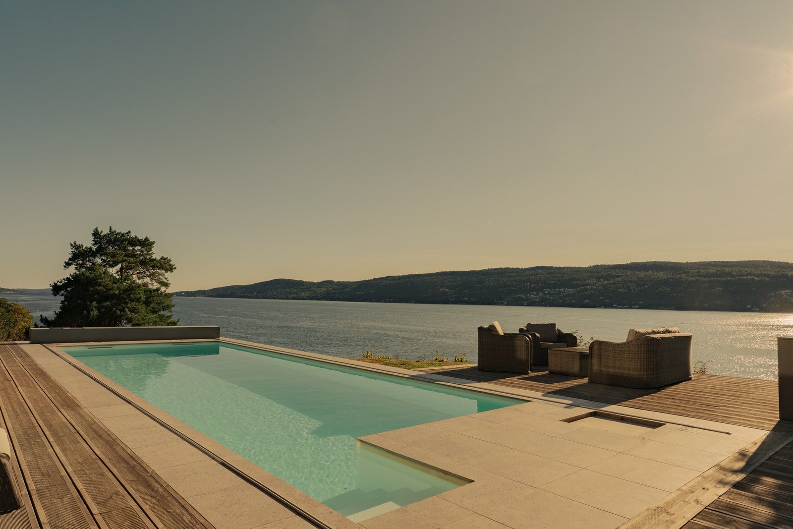 Huset har panoramautsikt over Oslofjorden. Galleribilde
