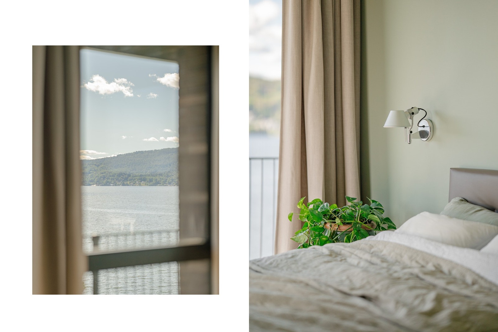 Alle de tre soverommene i 1.etasje har inngang til eget baderom. Galleribilde