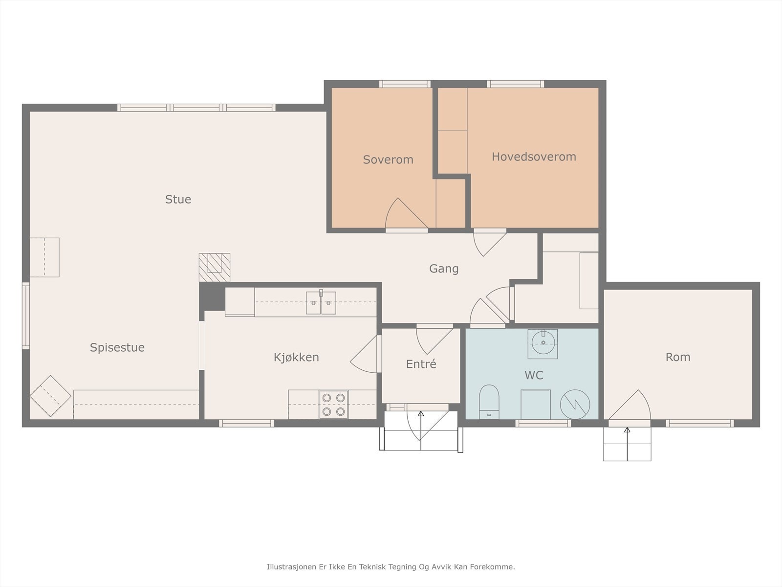 Plantegning. Galleribilde