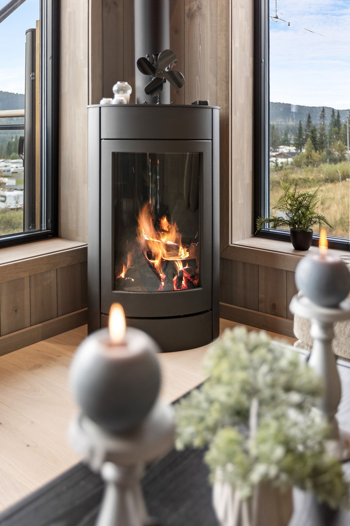 Gasspeisen skaper ekstra hygge og deilig varme. Galleribilde