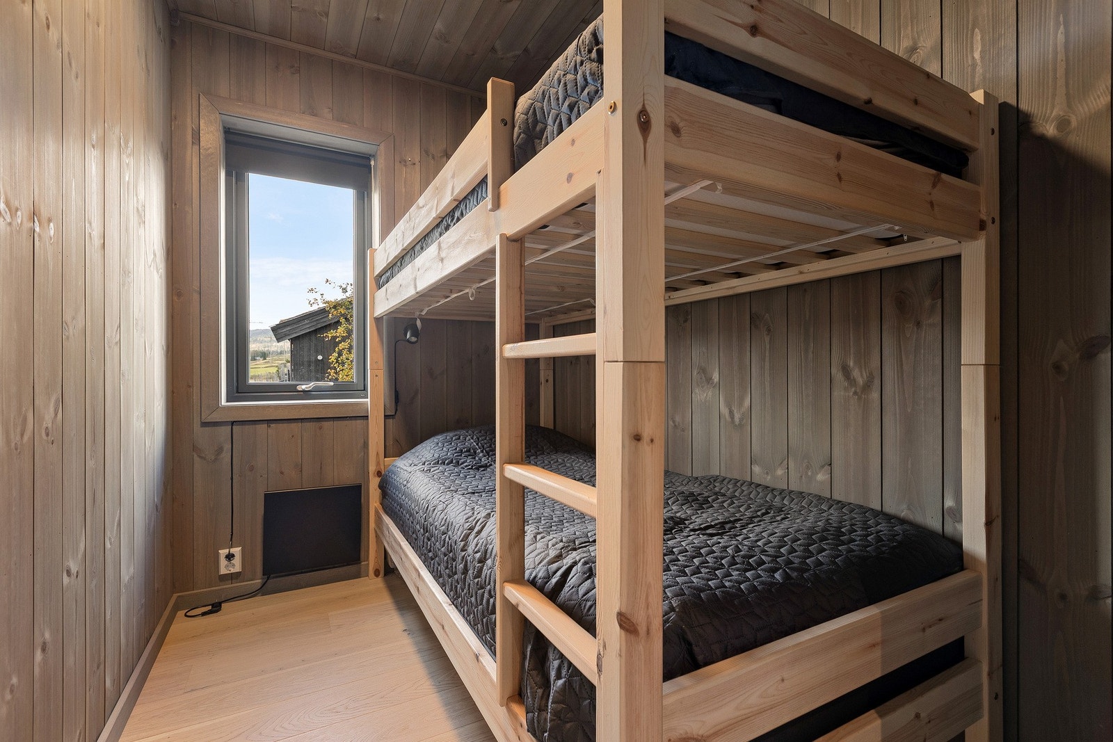 Det tredje soverommet er utstyrt med køyseng. Galleribilde