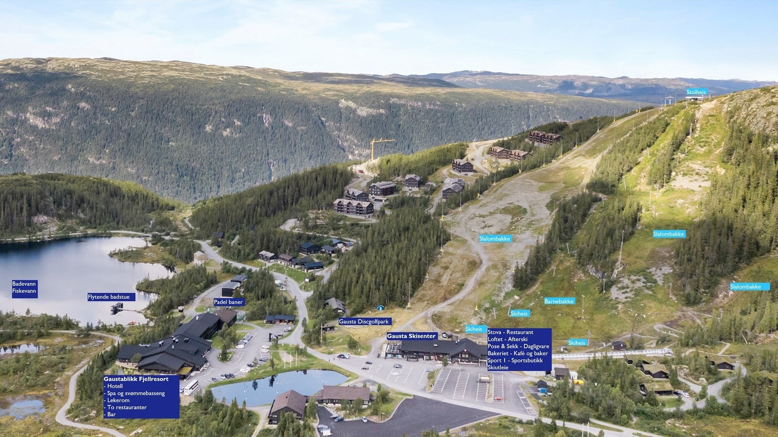 Her er det populære aktiviteter for store og små, både vinter og sommer! Velkommen til fjells. Galleribilde