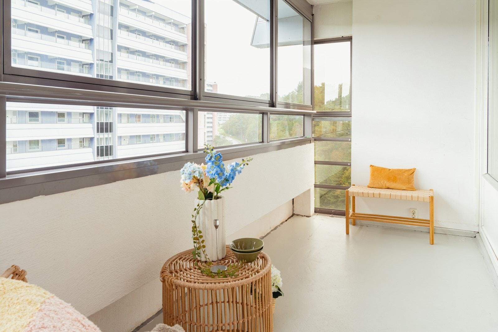 Her kan du innrede med en koselig sittegruppe. Galleribilde