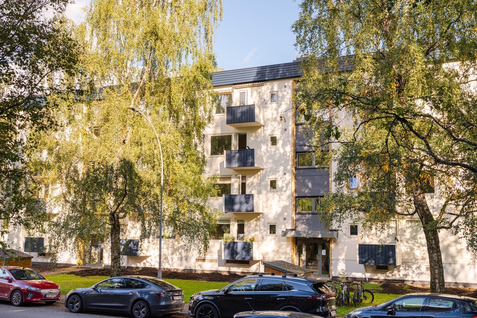 Borettslaget beskrives som rolig og naboene som hyggelige. Galleribilde