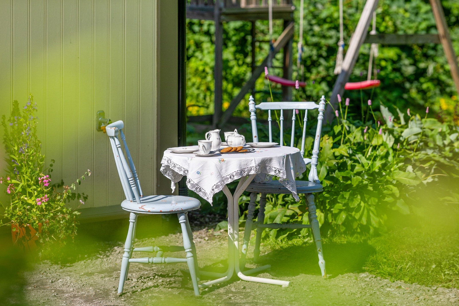 Uteplass Galleribilde