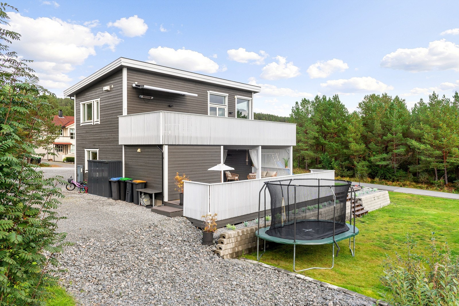 Fasade mot syd Galleribilde