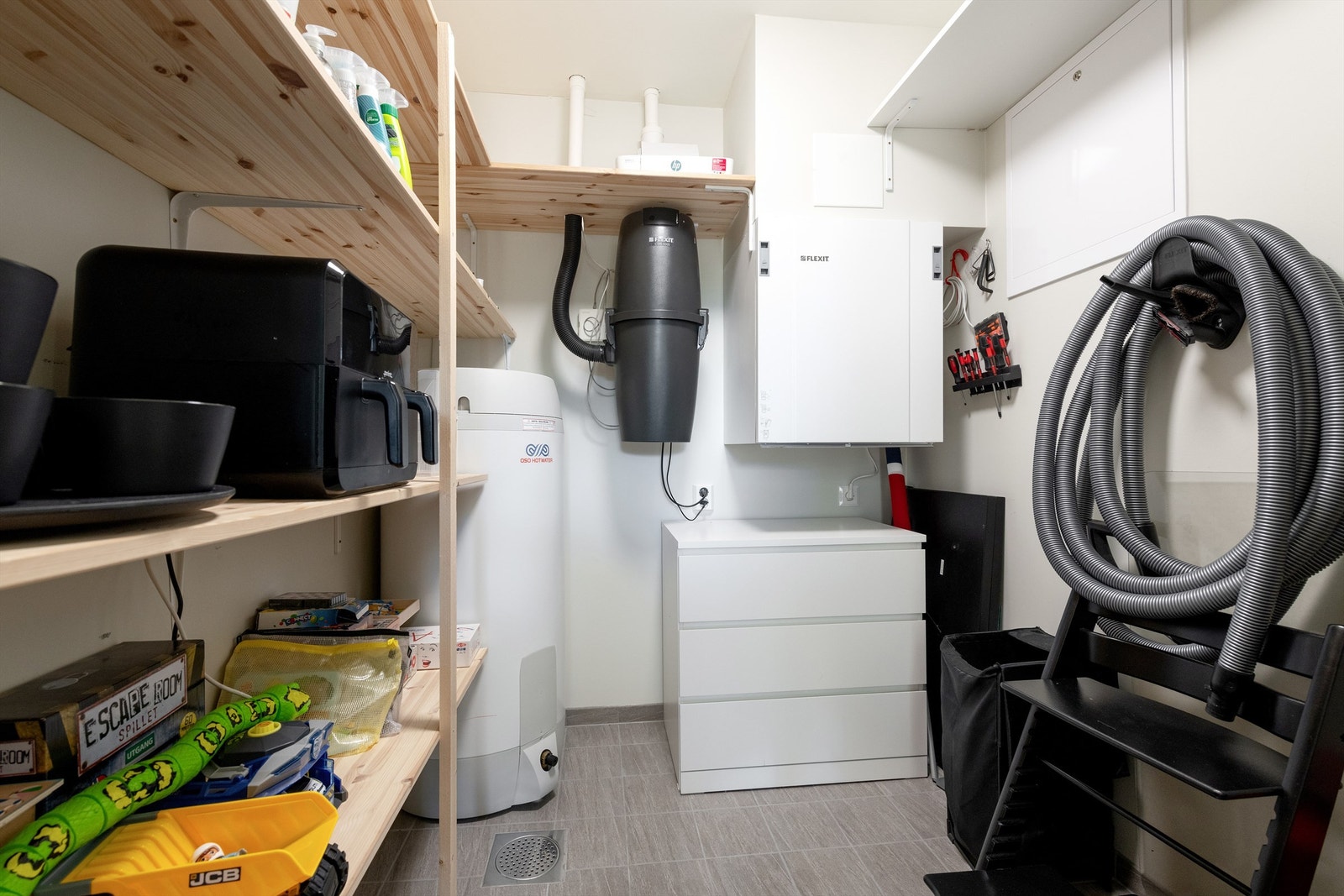 Bod/teknisk rom i 2.etg Galleribilde