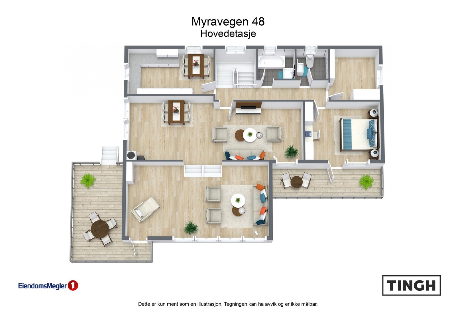 Plantegning 1. etasje. Galleribilde