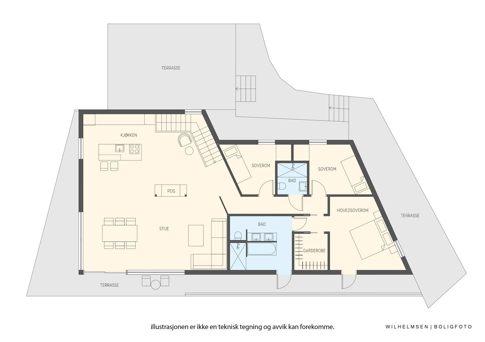 - Planløsning 2.etasje - Galleribilde