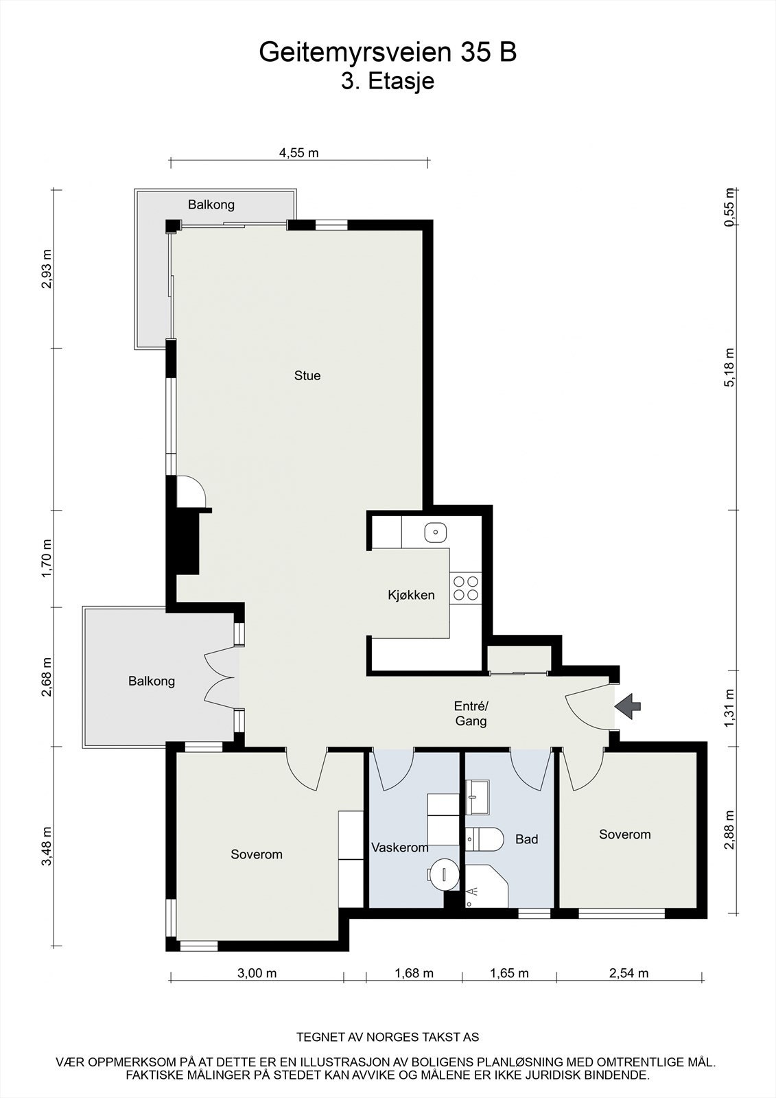 Planløsning. Galleribilde