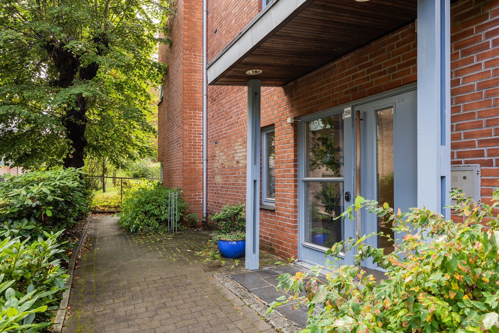 Inngangspartiet. Galleribilde