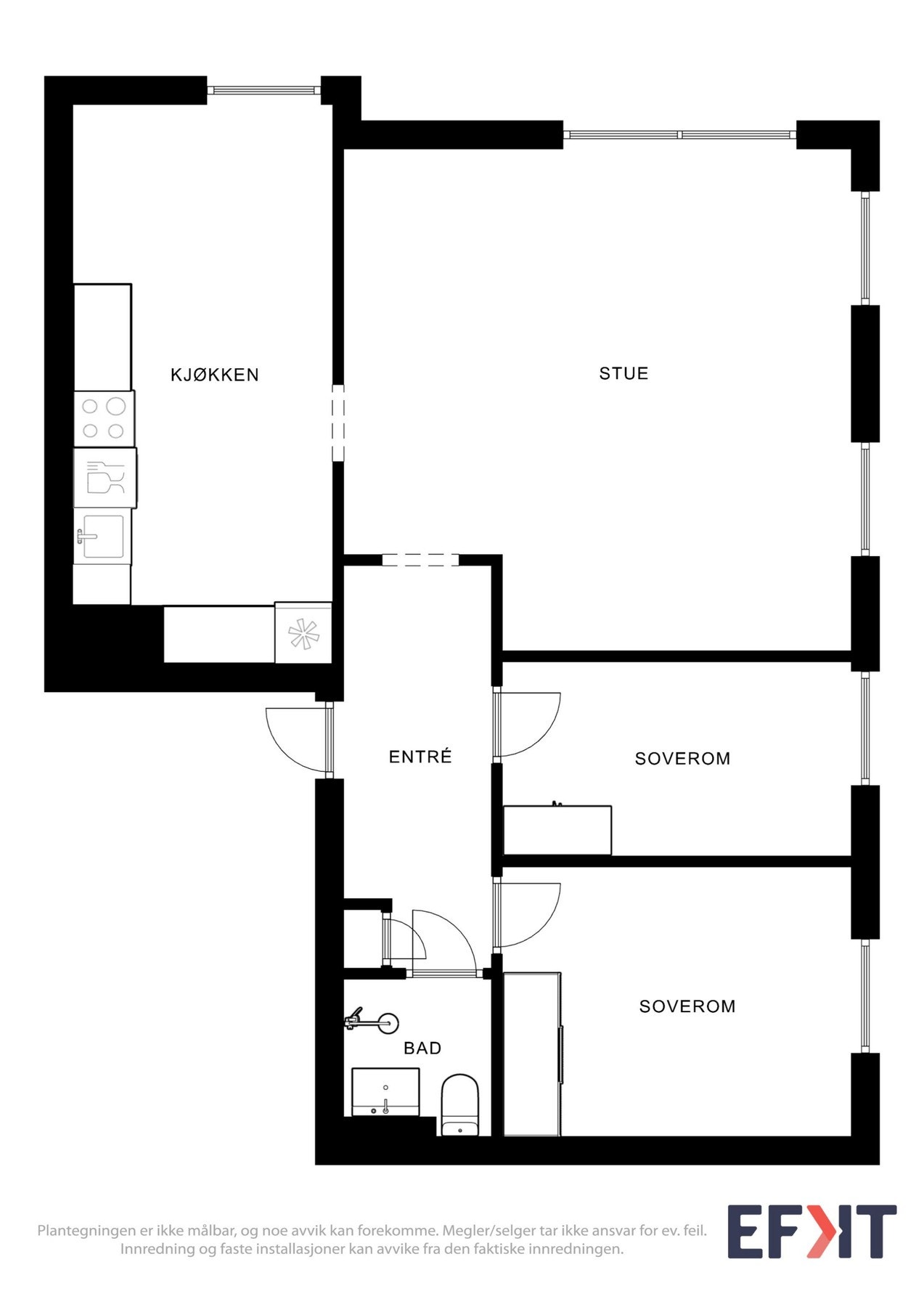 Plantegning. Galleribilde