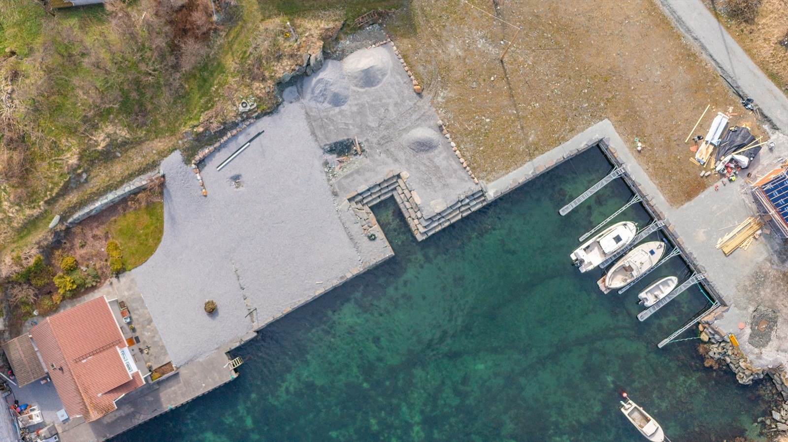 Røatomten sett ovenfra Galleribilde