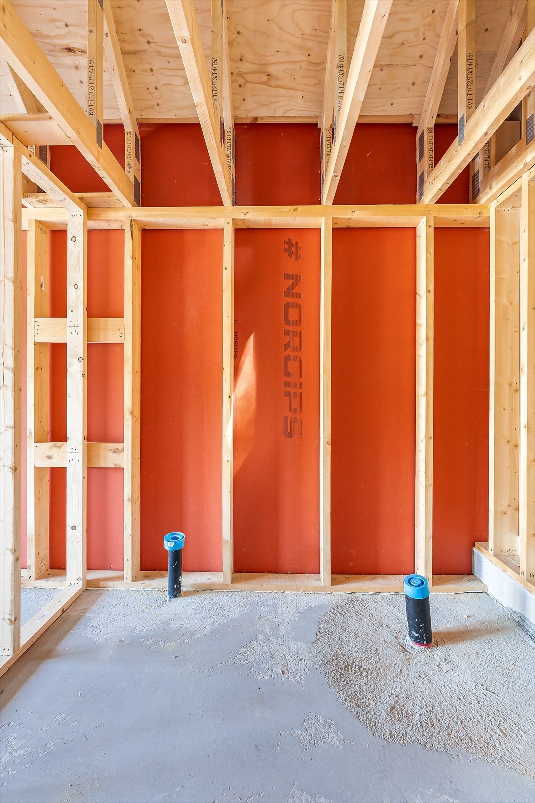 Det er lagt varmekabler i tiltenkt bad på 3 kvm Galleribilde