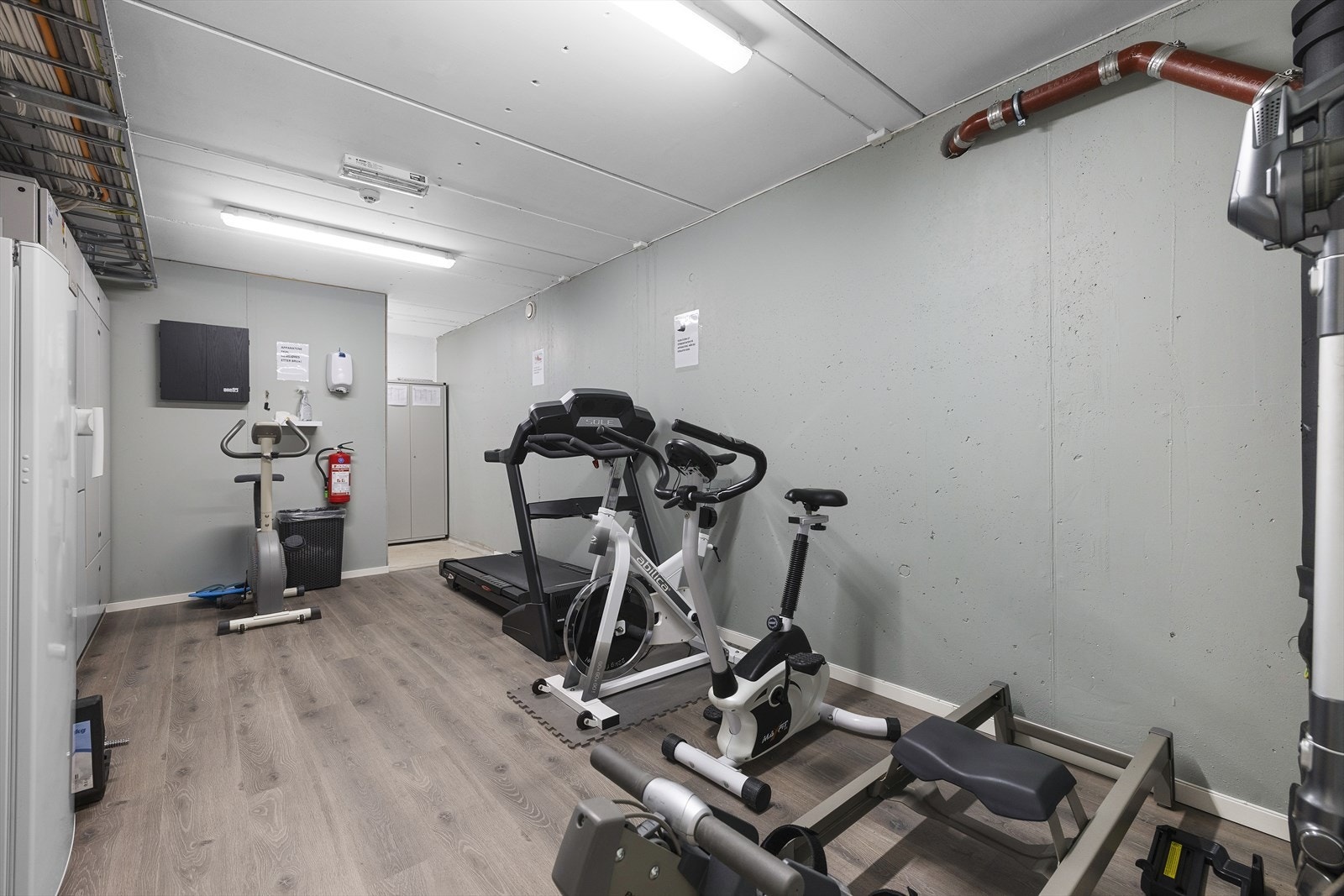 Felles treningsrom Galleribilde