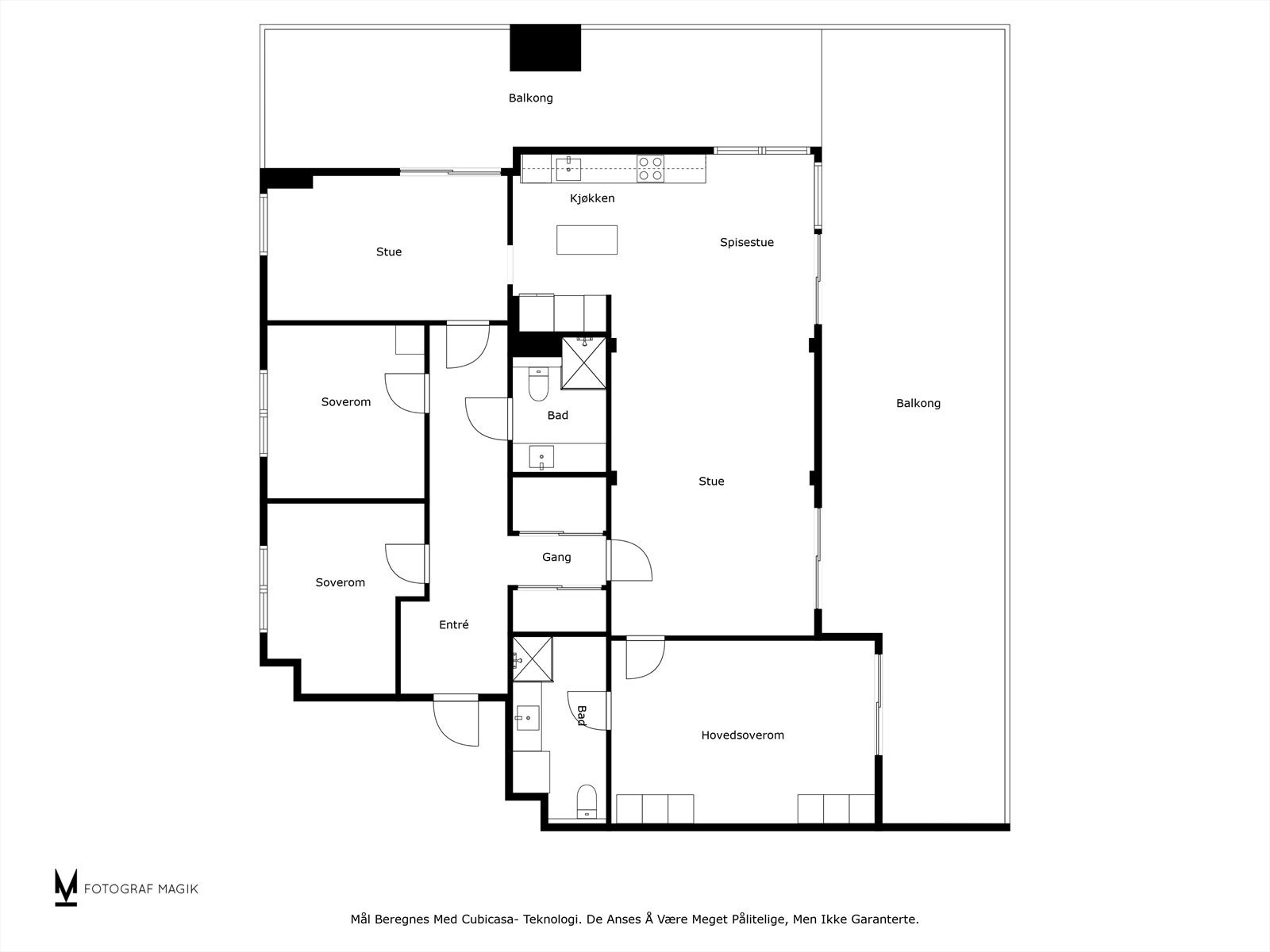 Plantegning. Galleribilde