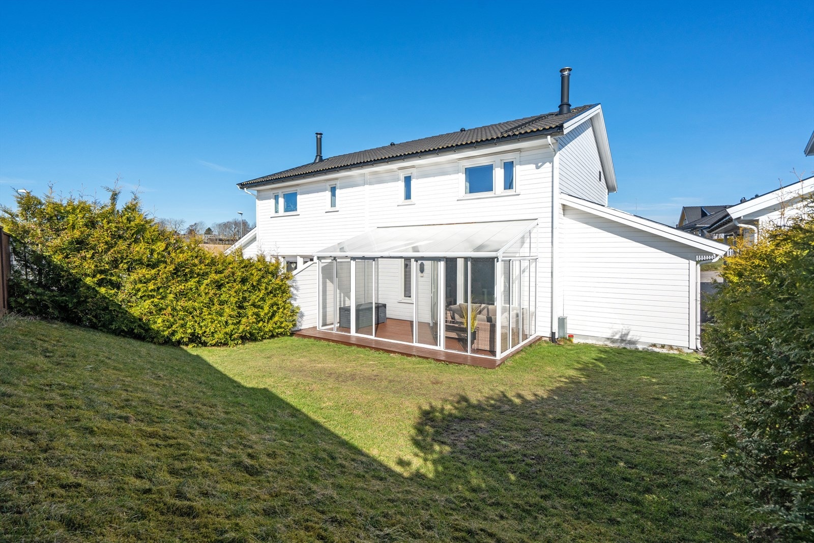 Tanstadveien 27B ligger solrikt til ved Teie på Nøtterøy. Galleribilde