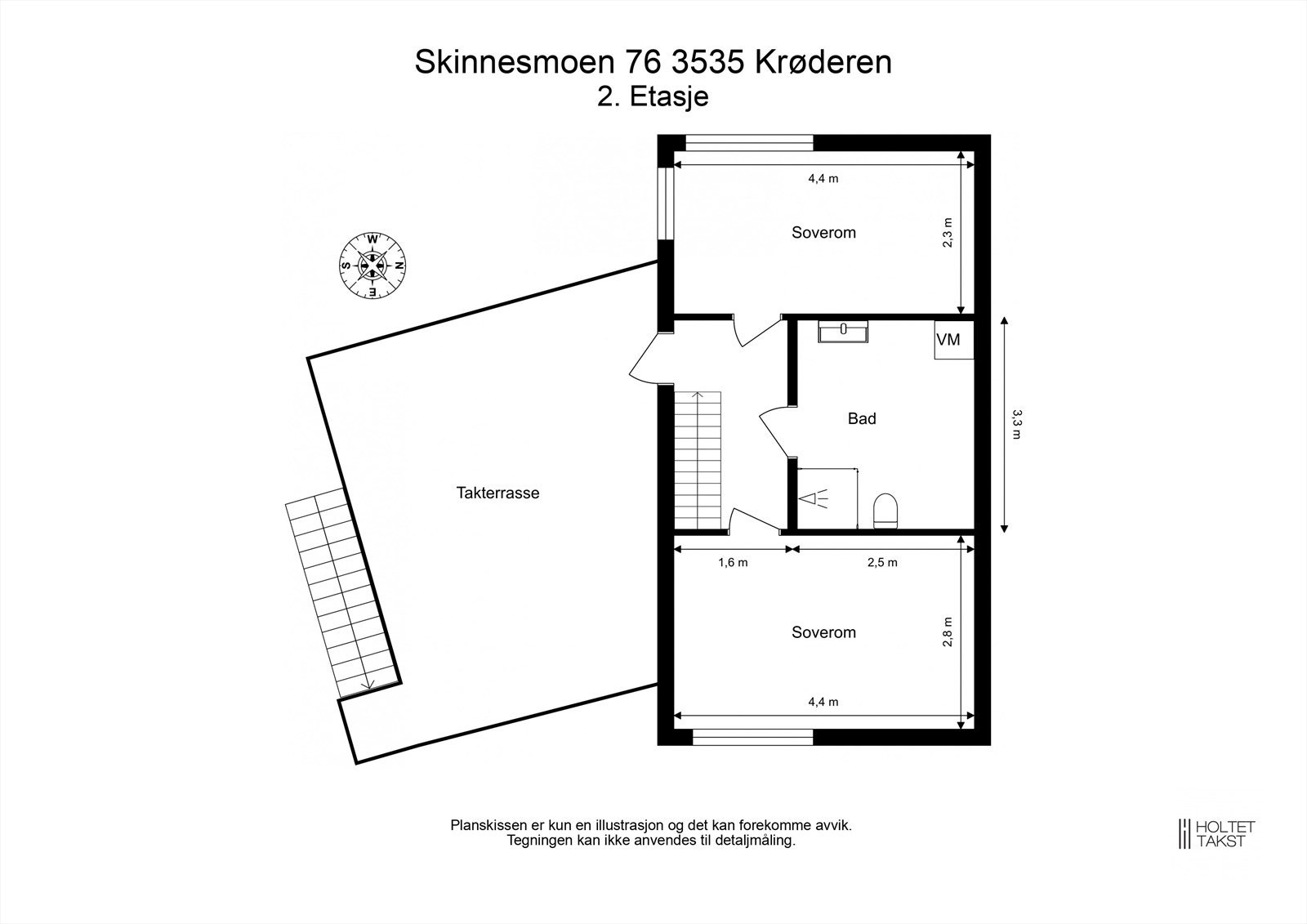 Plantegning 2.etg Galleribilde