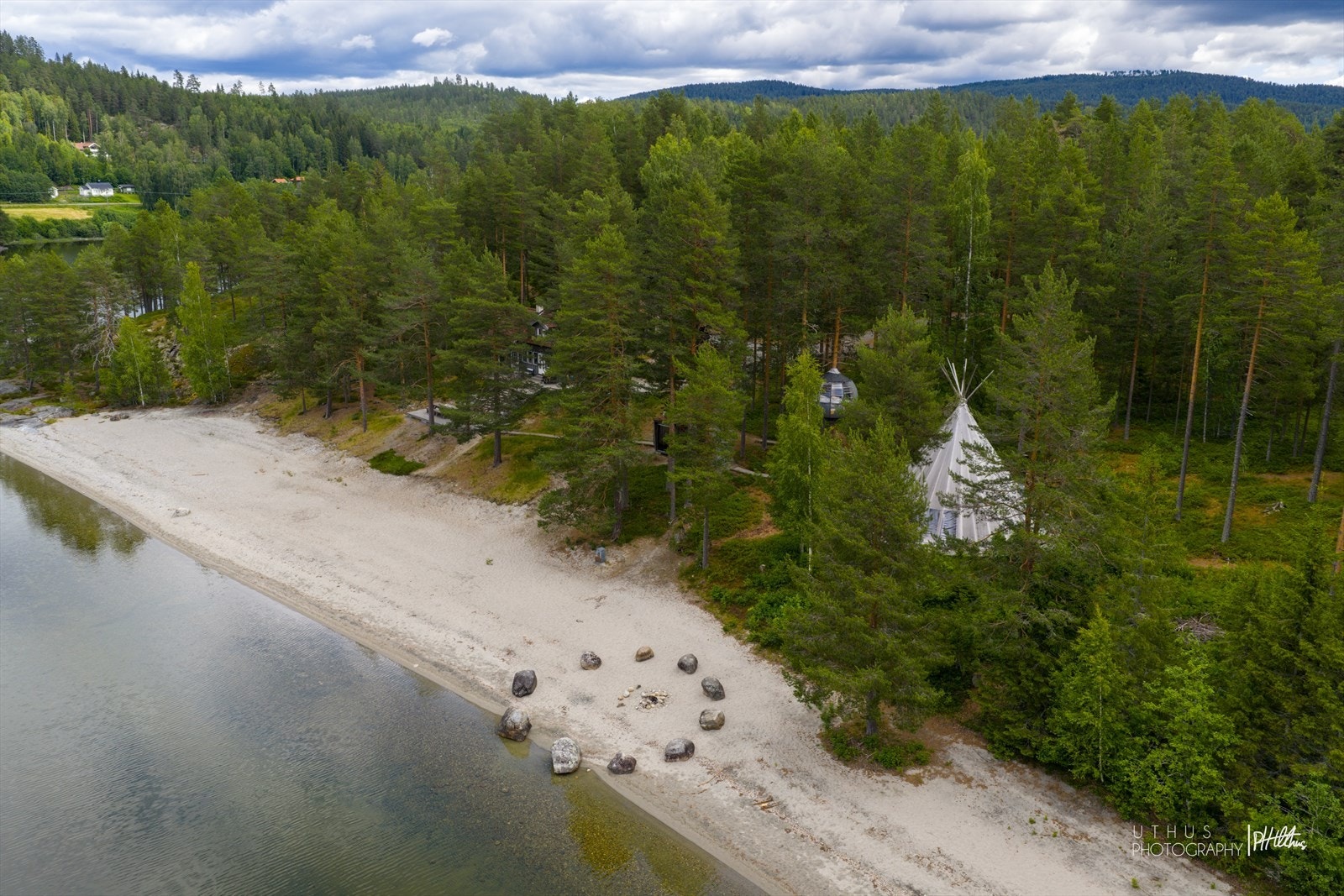 Lokal badeplass. Galleribilde