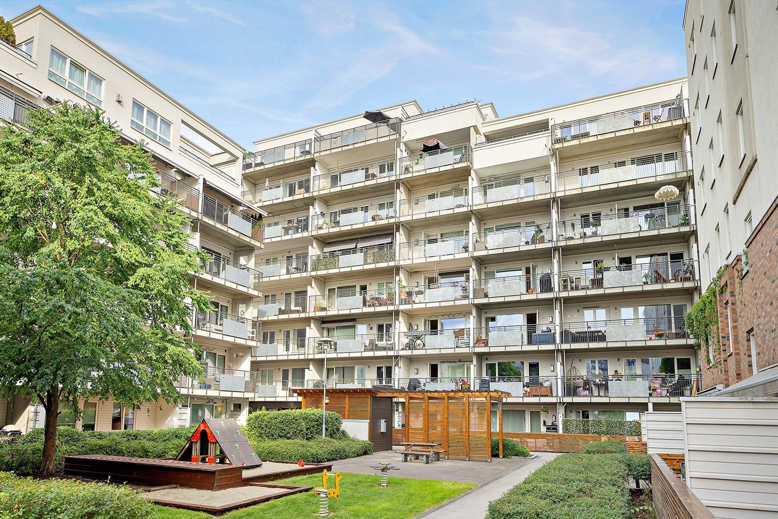 Fasade- og fellesområde. Galleribilde
