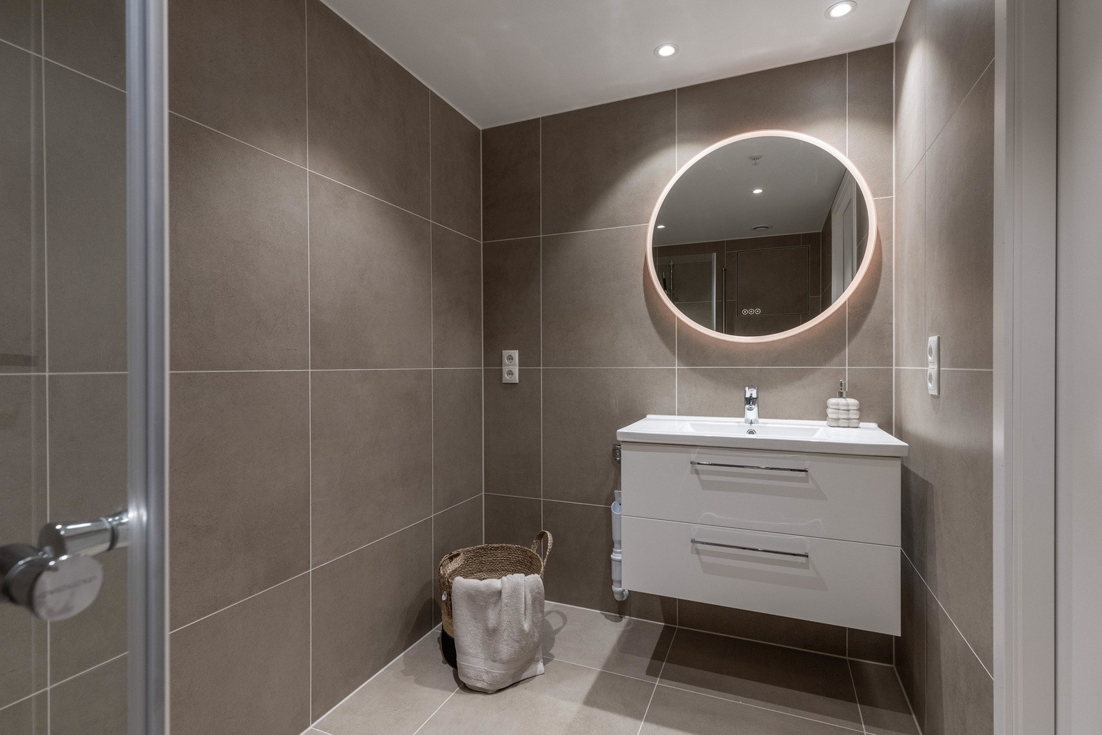 Her er det også opplegg for vaskemaskin. Galleribilde