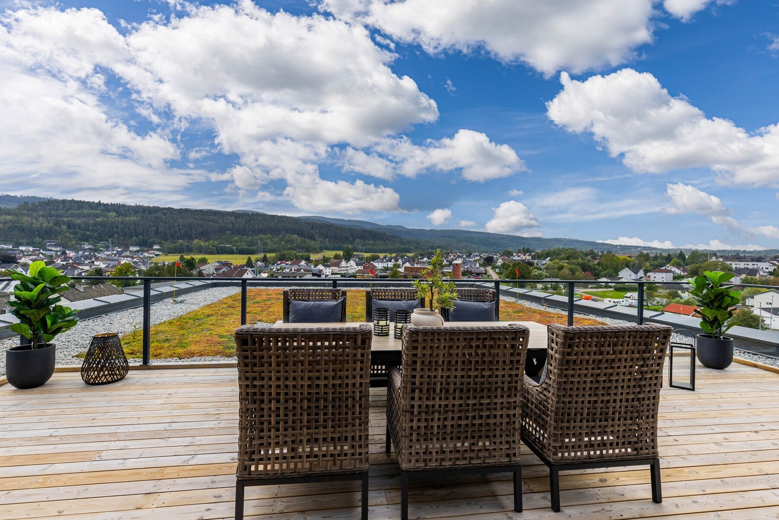 Her kan man invitere venner og familie til sosiale sammenkomster! Galleribilde