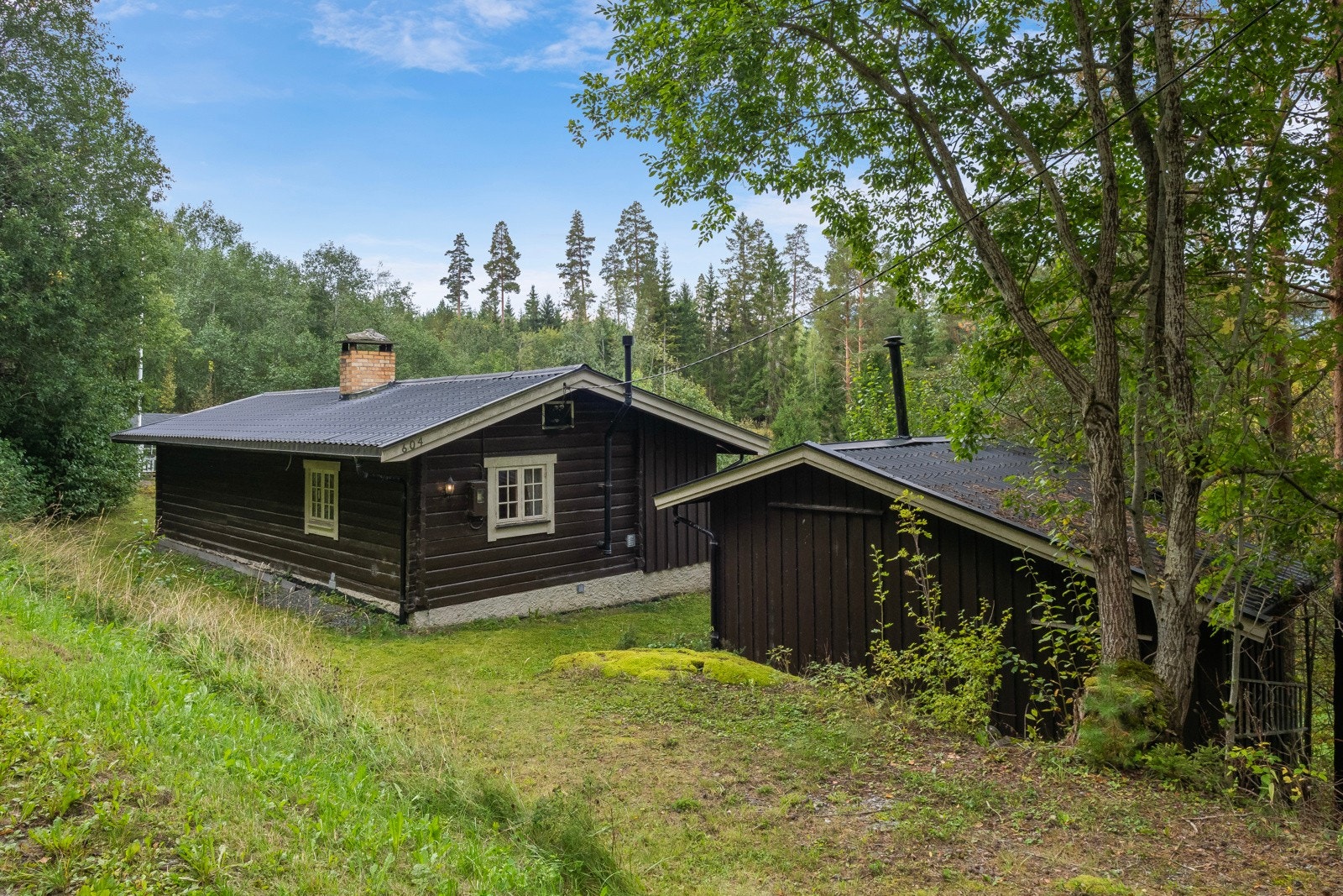 Annekset har ekstra sengeplass og passer perfekt om man får gjester. Galleribilde